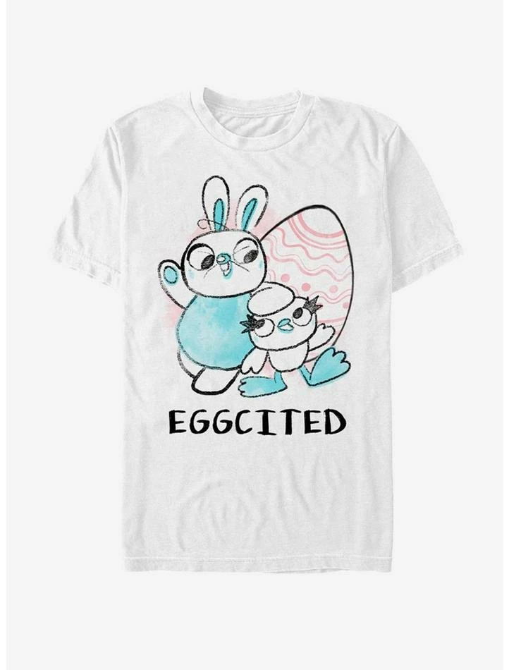New ✨ Disney Pixar Toy Story 4 Eggcited Ducky Bunny T-Shirt ⌛ 1 New ✨ Disney Pixar Toy Story 4 Eggcited Ducky Bunny T-Shirt ⌛