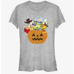 Hot Sale ⌛ Disney Pixar Toy Story Pumpkin Surprise 🛒 Girls T-Shirt 🌟