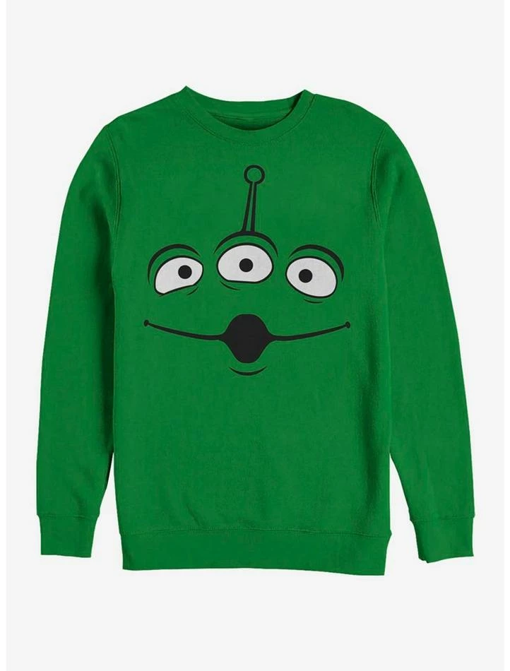 Best Sale π Disney Pixar Toy Story Alien Face Crew Sweatshirt β€οΈ 1 Best Sale π Disney Pixar Toy Story Alien Face Crew Sweatshirt β€οΈ