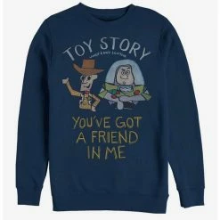 Brand new 🥰 Disney Pixar Toy Story Friend In Me Crew Sweatshirt 🛒