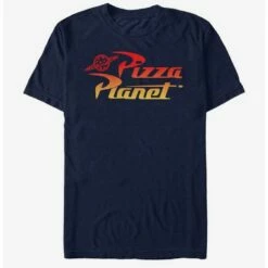 Cheapest ✔️ Disney Pixar Toy Story Pizza Planet Gradient T-Shirt 🤩