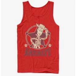 Discount ✔️ Disney Pixar Toy Story Sheriff Woody Tank 😀