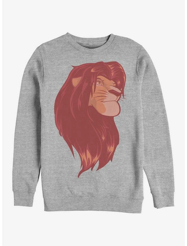 Cheap ⌛ Disney The Lion King King Crew Sweatshirt ⌛ 1 Cheap ⌛ Disney The Lion King King Crew Sweatshirt ⌛