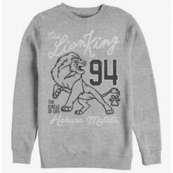 Best Sale ✔️ Disney The Lion King Line Crew Sweatshirt ✨
