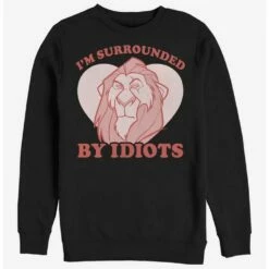 Promo ❤️ Disney The Lion King Surrounded Valentine Crew Sweatshirt 🤩