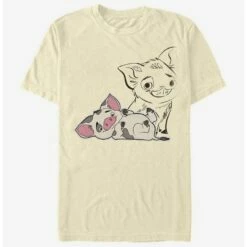 Best Sale 🎉 Disney Moana Pua Overlayed T-Shirt 🎁