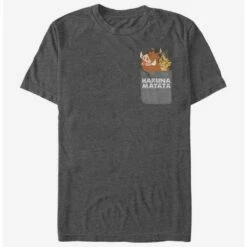 Best Sale 👍 Disney The Lion King Hakuna Pocket T-Shirt 🛒