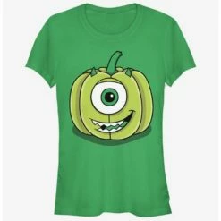 Outlet 😍 Disney Pixar Monsters University Mike Pumpkin Girls T-Shirt ⌛