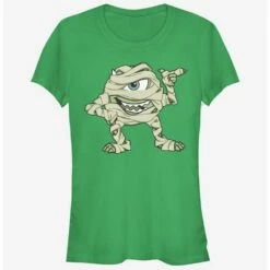 Budget 🛒 Disney Pixar Monsters University Mummy Mike Girls T-Shirt ❤️