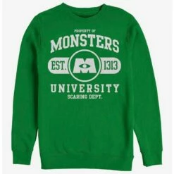 Best reviews of 👍 Disney Pixar Monsters University Uni Crew Sweatshirt 🛒