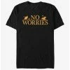 Hot Sale 😀 Disney The Lion King No Worries Logo T-Shirt 🧨