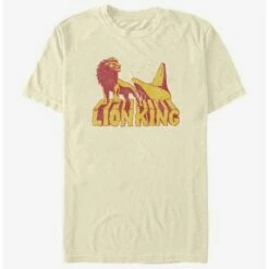 Best Sale ✨ Disney The Lion King Stone Letters T-Shirt 🌟