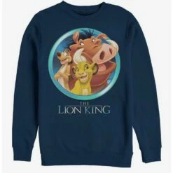 New 🔥 Disney The Lion King Friends Crew Sweatshirt ❤️