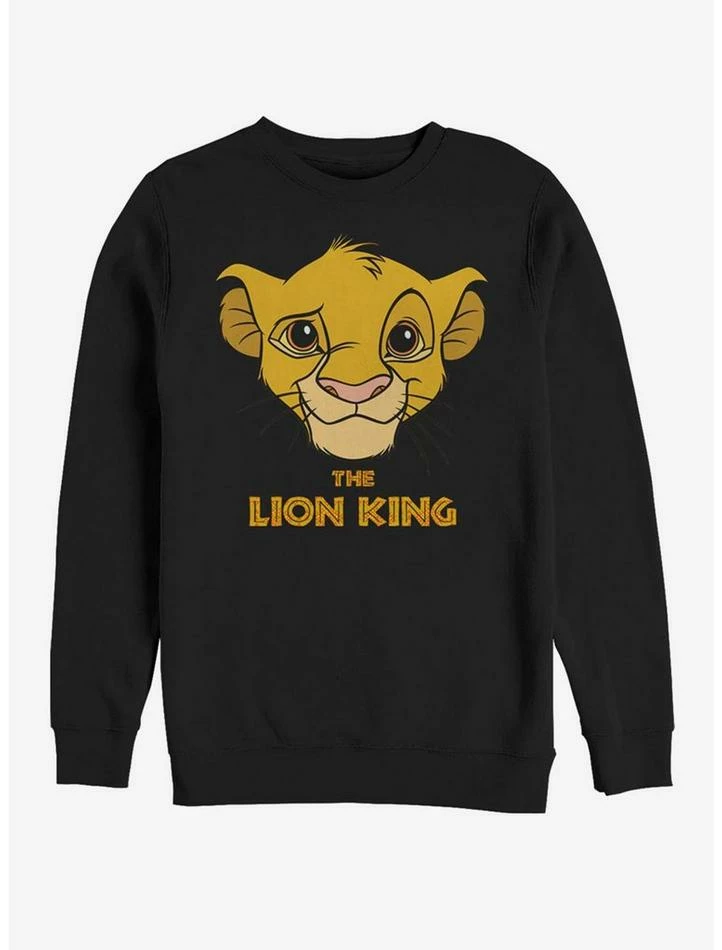 Outlet ๐งจ Disney The Lion King Facepaint Crew Sweatshirt ๐ 1 Outlet ๐งจ Disney The Lion King Facepaint Crew Sweatshirt ๐