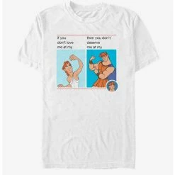 Outlet 🤩 Disney Hercules Herc Meme T-Shirt 🛒
