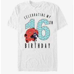 Outlet 😀 Disney Pixar Big Hero 6 Baymax 16 Years T-Shirt 👏