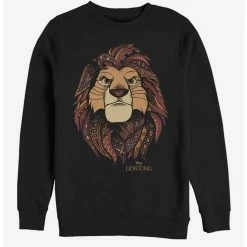 Wholesale ⌛ Disney The Lion King Ornate Crew Sweatshirt ✔️