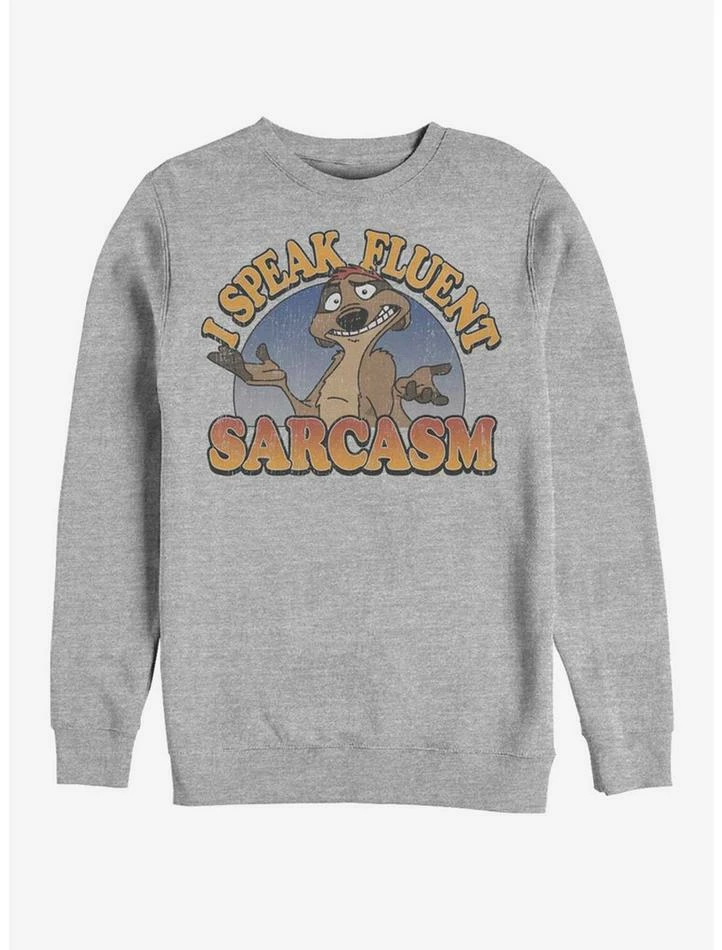 Brand new ๐ Disney The Lion King Sarcasm Crew Sweatshirt ๐งจ 1 Brand new ๐ Disney The Lion King Sarcasm Crew Sweatshirt ๐งจ