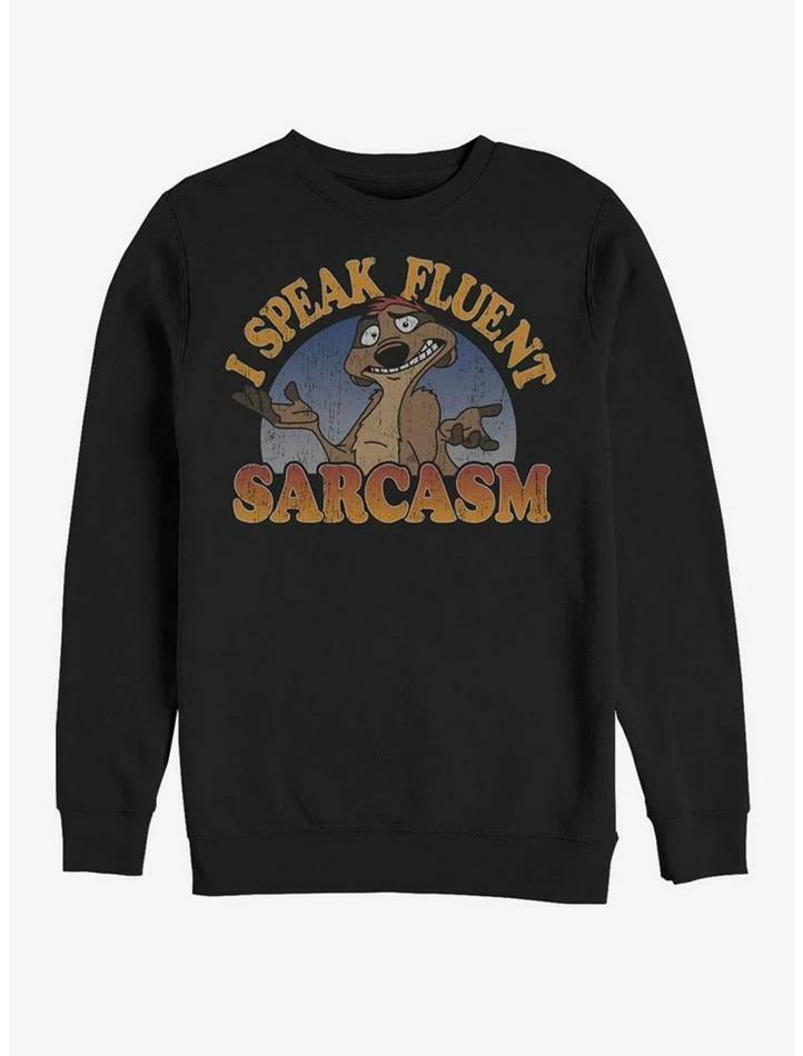 Top 10 🛒 Disney The Lion King Sarcasm Crew Sweatshirt 🔔 1 Top 10 🛒 Disney The Lion King Sarcasm Crew Sweatshirt 🔔