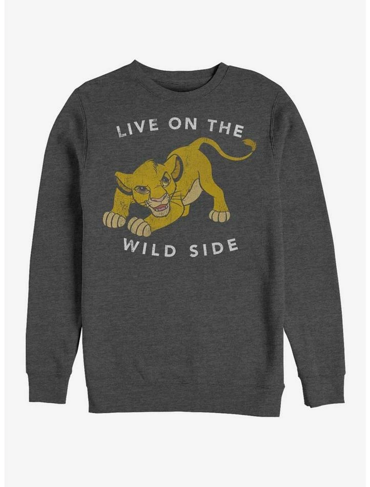 Top 10 👍 Disney The Lion King Wild One Crew Sweatshirt 🌟 1 Top 10 👍 Disney The Lion King Wild One Crew Sweatshirt 🌟