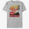 Brand new 👍 Disney Pixar Cars Lightning Birthday 40 T-Shirt 🧨
