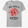 Hot Sale 👍 Disney Pixar Big Hero 6 Baymax Collegiate T-Shirt 🎉