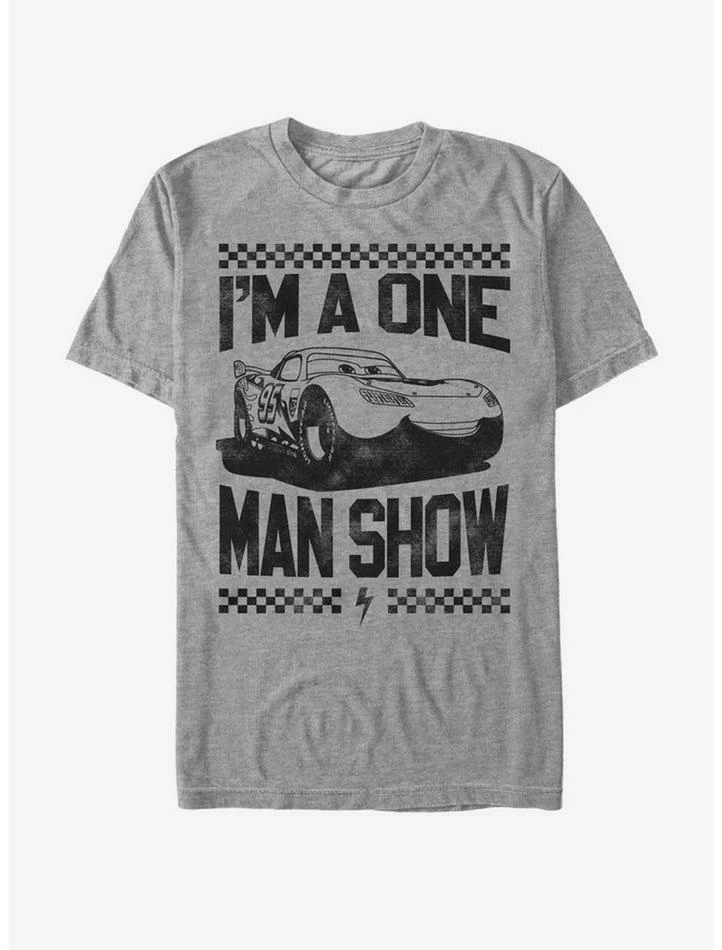 Top 10 ✔️ Disney Pixar Cars One Man Show T-Shirt 🛒 1 Top 10 ✔️ Disney Pixar Cars One Man Show T-Shirt 🛒