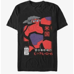 Best reviews of 🥰 Disney Pixar Big Hero 6 Cool Baymax T-Shirt ⌛