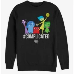 Flash Sale ⌛ Disney Pixar Inside Out Complicated Crew Sweatshirt 👏