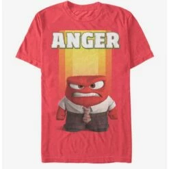 Promo 👏 Disney Pixar Inside Out Anger T-Shirt ✔️