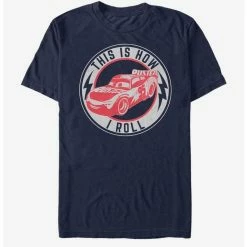 Best Pirce ⭐ Disney Pixar Cars Rolling Lightning T-Shirt ✨