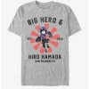 Cheapest 🌟 Disney Pixar Big Hero 6 Hiro Collegiate T-Shirt ⌛