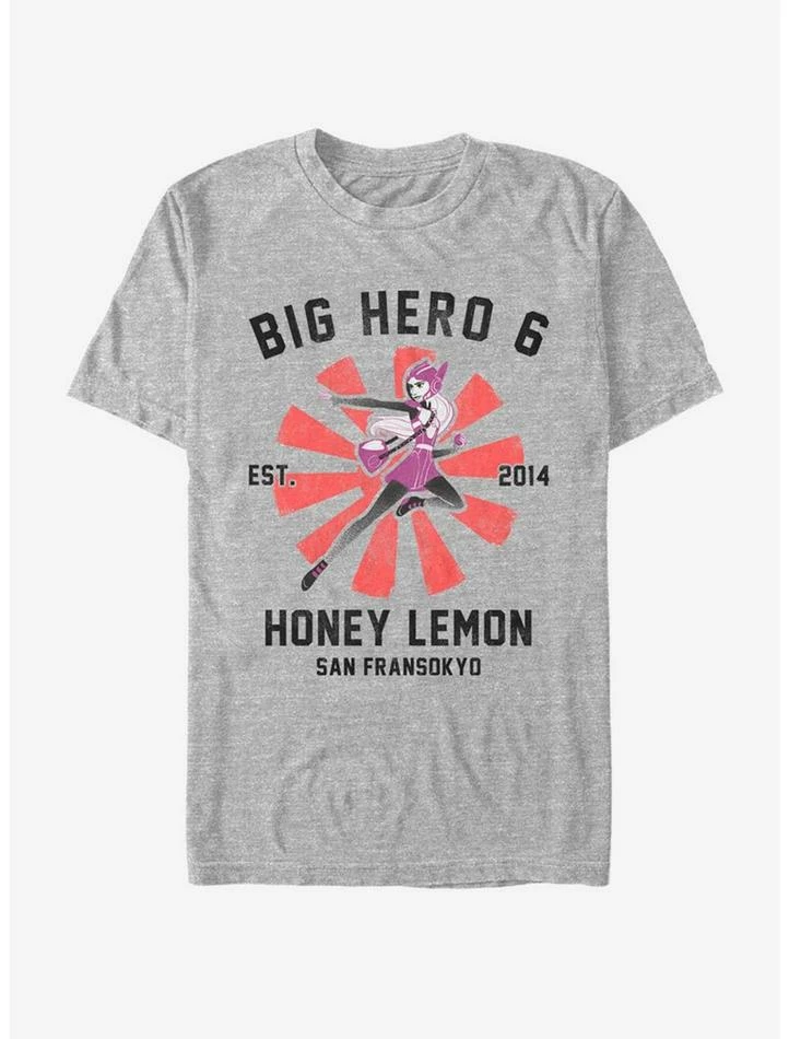 Promo 🎁 Disney Pixar Big Hero 6 Honey Lemon Collegiate T-Shirt ⌛ 1 Promo 🎁 Disney Pixar Big Hero 6 Honey Lemon Collegiate T-Shirt ⌛