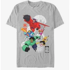Discount 💯 Disney Pixar Big Hero 6 Robo Team T-Shirt ⭐