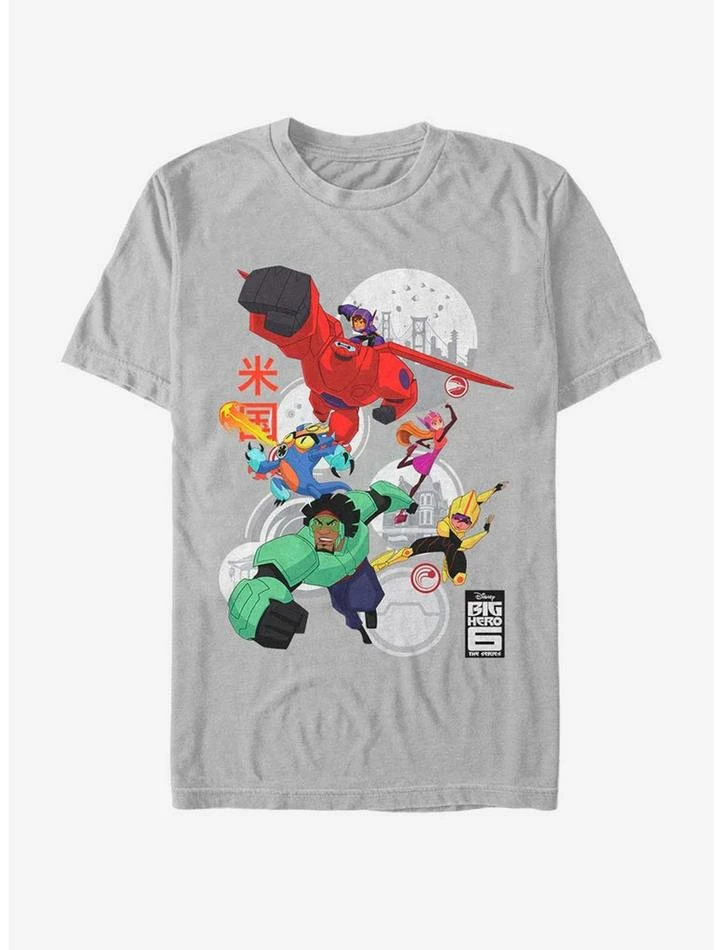 Discount π― Disney Pixar Big Hero 6 Robo Team T-Shirt β 1 Discount π― Disney Pixar Big Hero 6 Robo Team T-Shirt β