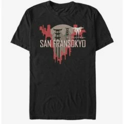 Promo 🧨 Disney Pixar Big Hero 6 San Fransokyo Visit T-Shirt 😍
