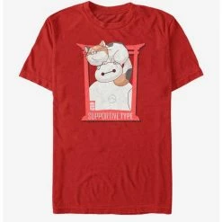 Hot Sale 🔔 Disney Pixar Big Hero 6 Supportive Type T-Shirt ⌛