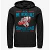 Promo ⭐ Disney Pixar The Incredibles Athletic Superdad Hoodie 😉
