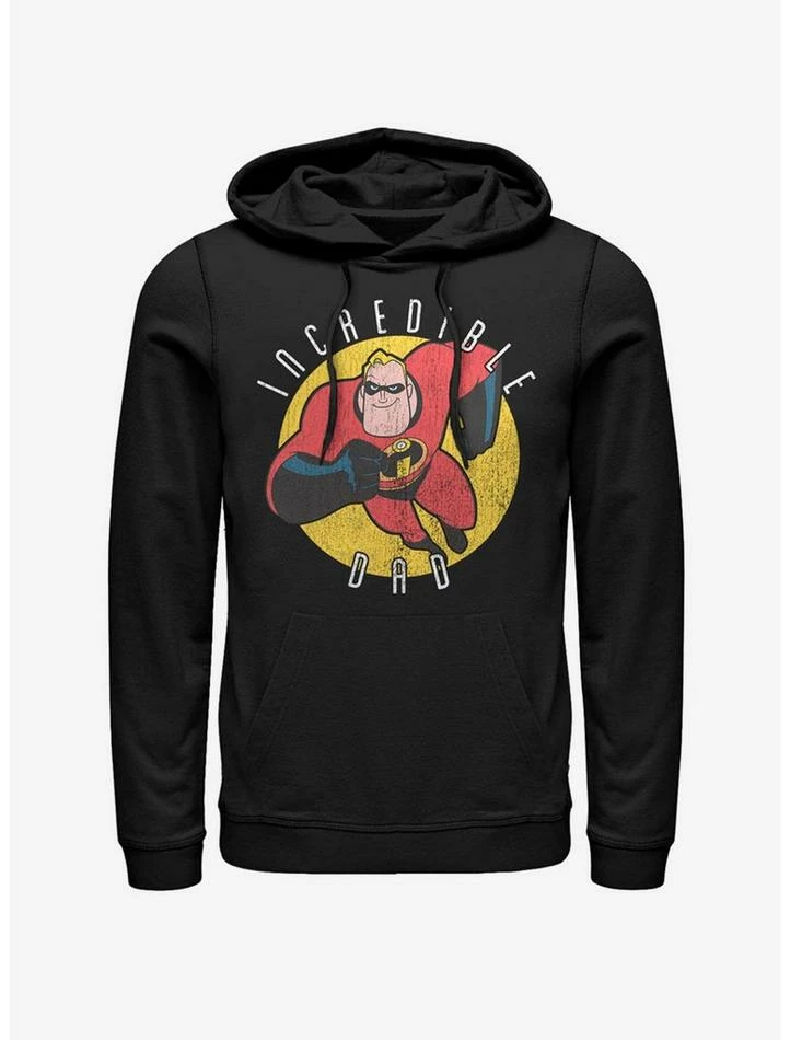 Cheap βοΈ Disney Pixar The Incredibles Incredible Dad Hoodie π 1 Cheap βοΈ Disney Pixar The Incredibles Incredible Dad Hoodie π