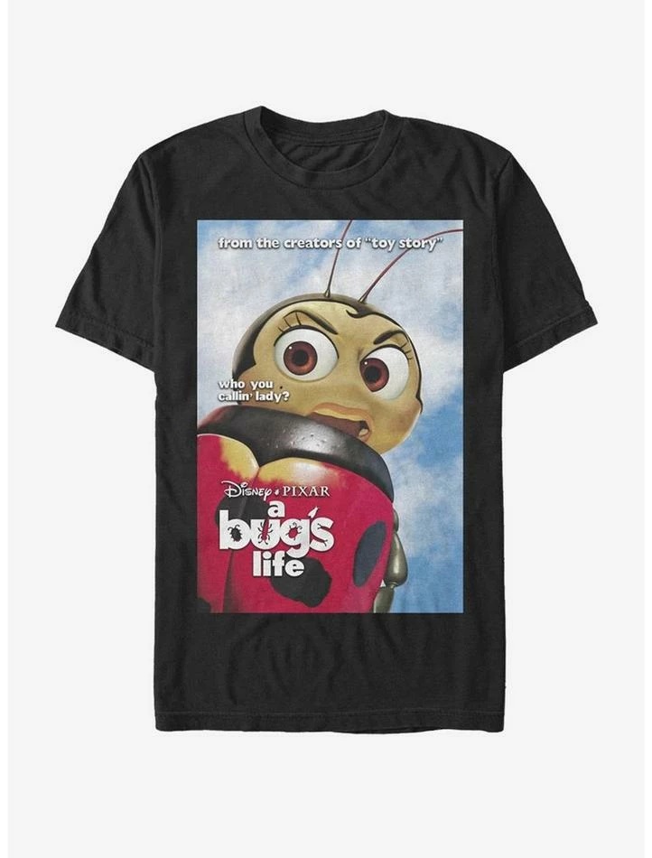 Cheap π― Disney Pixar A Bug's Life Not A Lady Poster T-Shirt π 1 Cheap π― Disney Pixar A Bug's Life Not A Lady Poster T-Shirt π
