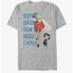 Hot Sale ๐ Disney Pixar The Incredibles Don't Need Capes T-Shirt ๐