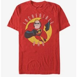 Best reviews of ✔️ Disney Pixar The Incredibles Incredible Dad T-Shirt 👍