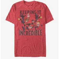 Cheapest 🎉 Disney Pixar The Incredibles Incredible Keepers T-Shirt 🥰