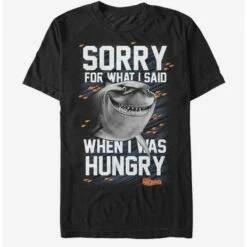 Best Pirce ✔️ Disney Pixar Finding Nemo Bruce Was Hungry T-Shirt 🔔