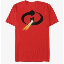 Best deal 🔔 Disney Pixar The Incredibles Laser Logo T-Shirt 😍