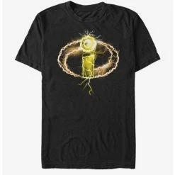 Deals 🛒 Disney Pixar The Incredibles Lightning Logo Orig T-Shirt ⌛