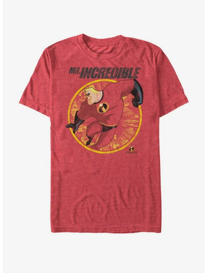 Outlet 🔥 Disney Pixar The Incredibles Bob Parr Mr. Incredible T-Shirt ❤️ 4 Outlet 🔥 Disney Pixar The Incredibles Bob Parr Mr. Incredible T-Shirt ❤️ - Image 4