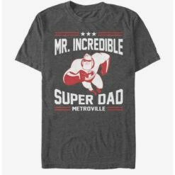 Hot Sale 🧨 Disney Pixar The Incredibles Sporty Super Dad T-Shirt 🔥