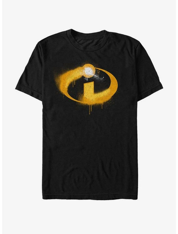 Budget ⌛ Disney Pixar The Incredibles Spray Logo T-Shirt ✔️ 1 Budget ⌛ Disney Pixar The Incredibles Spray Logo T-Shirt ✔️