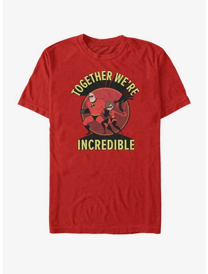 Best Pirce ✔️ Disney Pixar The Incredibles Togerther We'Re Incredible T-Shirt 😀 1 Best Pirce ✔️ Disney Pixar The Incredibles Togerther We'Re Incredible T-Shirt 😀